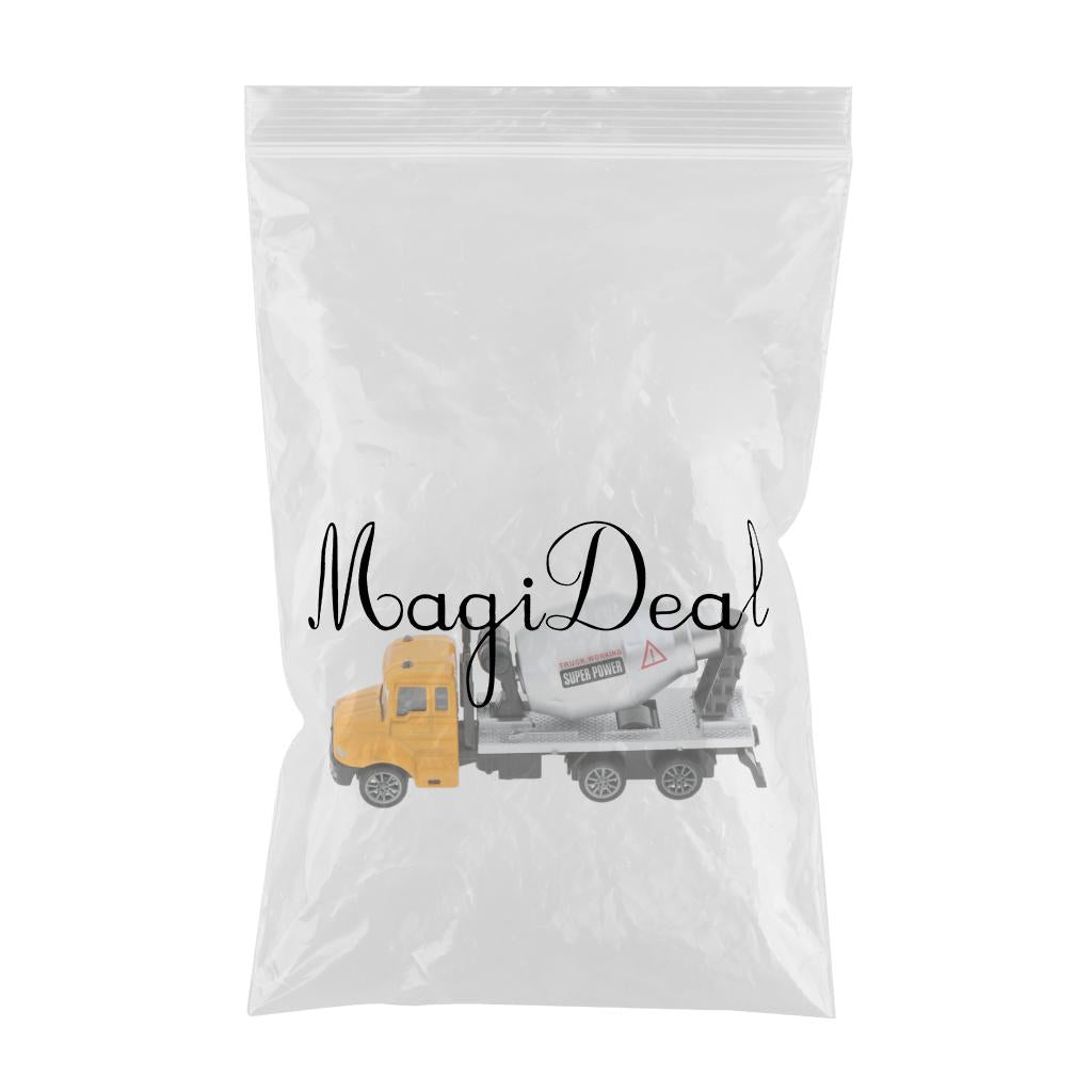 1:64 Alloy Pull Back Car Construction Vehicle Toy for Kids Gift Cement Truck