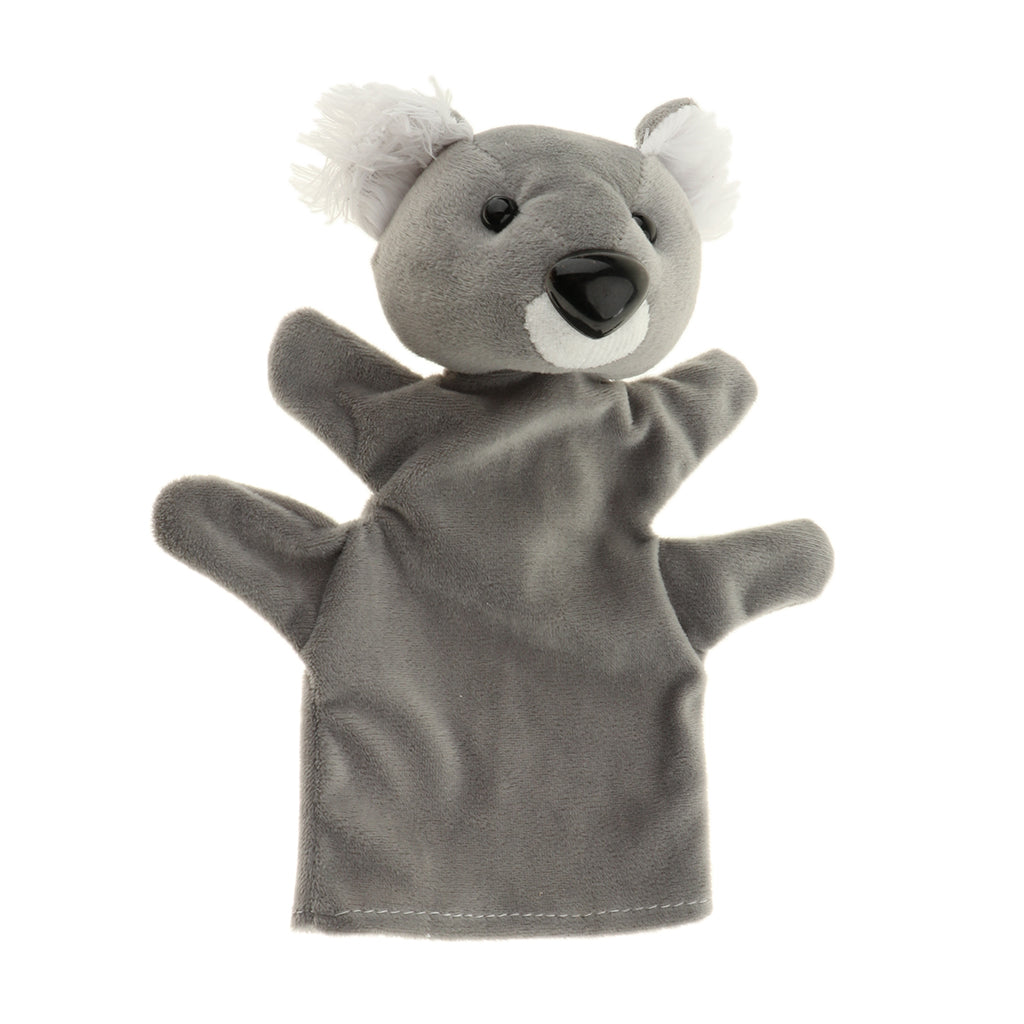 Story Learning Kids Zoo Plush Toy Animal Hand Glove Puppets Koala