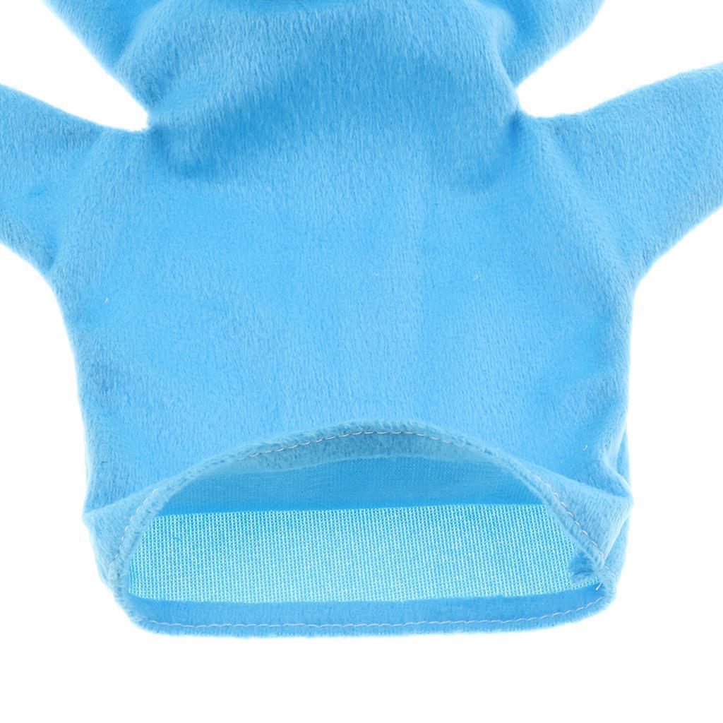 Story Learning Kids Zoo Plush Toy Animal Hand Glove Puppets Hippo