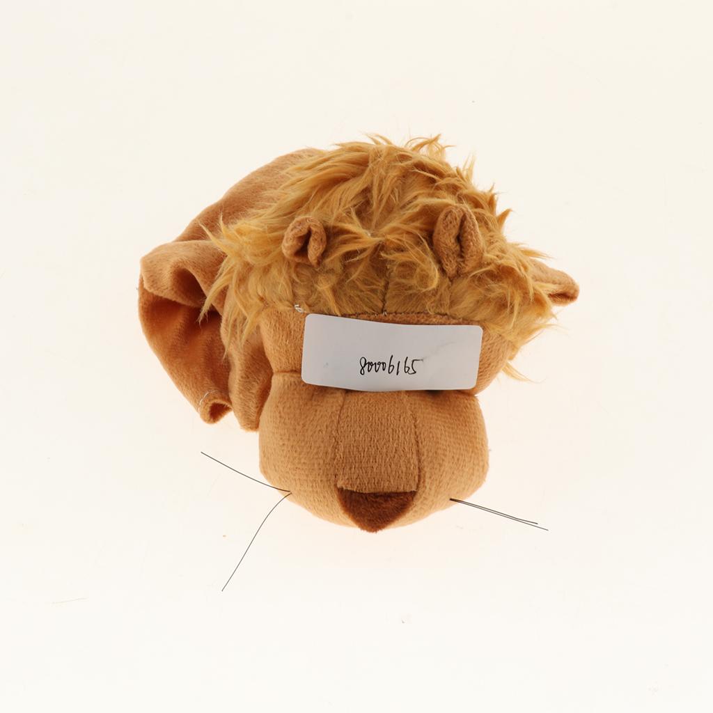 Story Learning Kids Zoo Plush Toy Animal Hand Glove Puppets Lion