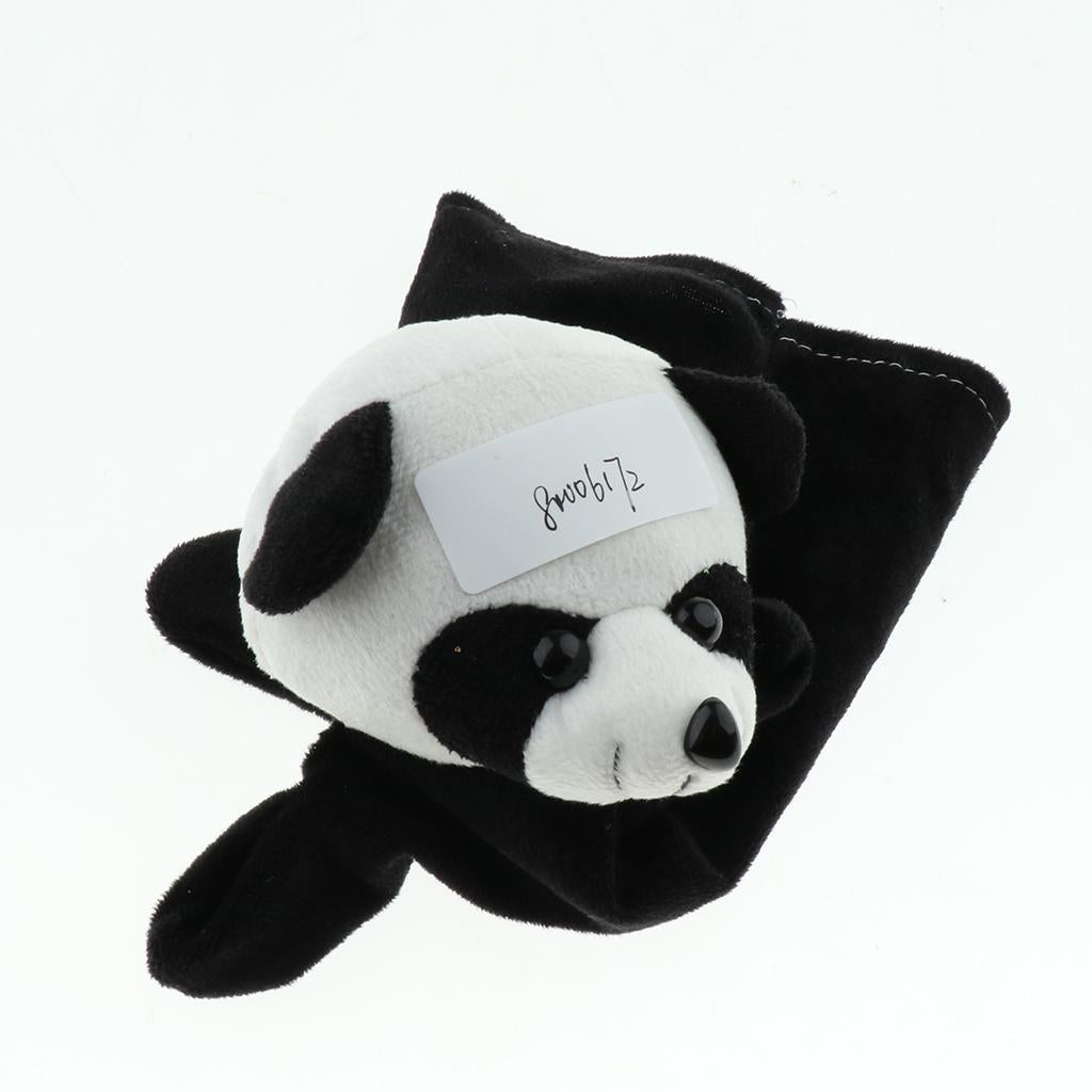 Soft Plush Animal Hand Puppets for Kids Adults Imaginative Play Gift Panda