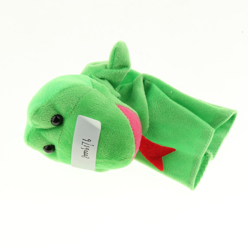 Soft Plush Animal Hand Puppets for Kids Adults Imaginative Play Gift Snake