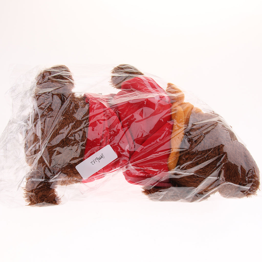 Kids Plush Electronic Pets Leash Remote Control Walking Teddy Dog Red