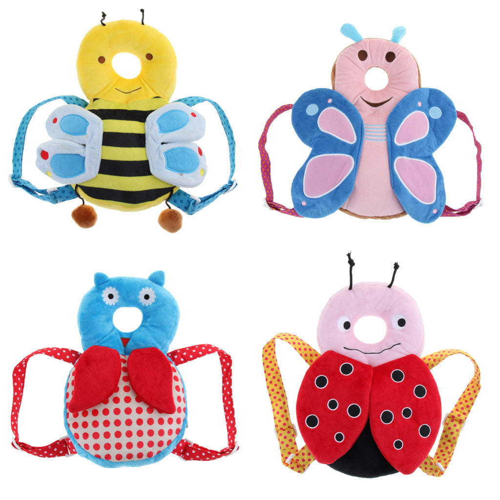 Baby Kids Head Protection Pad Headrest Cushion Drop Resistance Bee