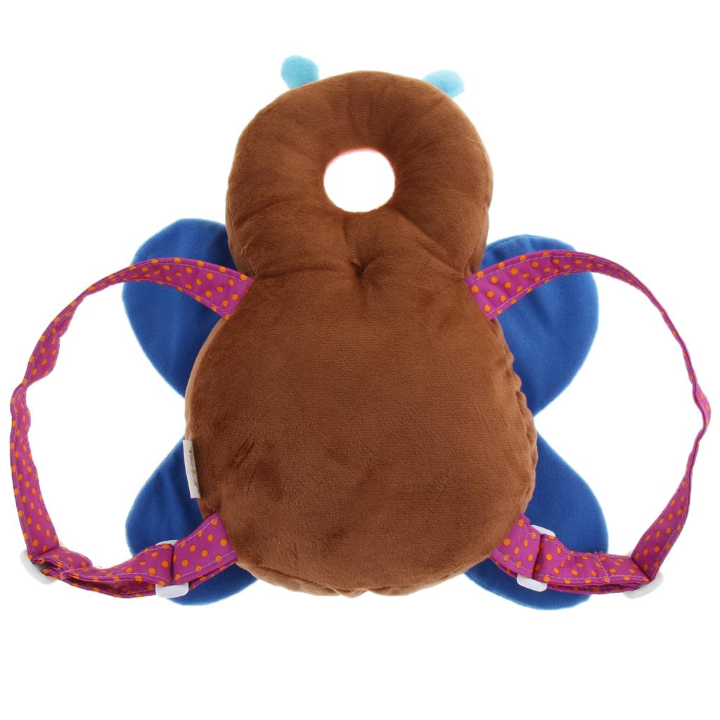 Baby Kids Head Protection Pad Headrest Cushion Drop Resistance Butterfly