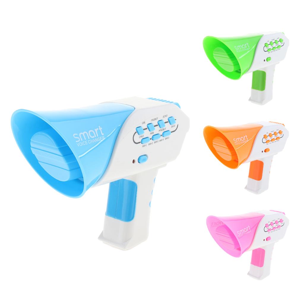 Mini Voice Changer Megaphone Speaker for Kids Prank Toy Party Favor Blue