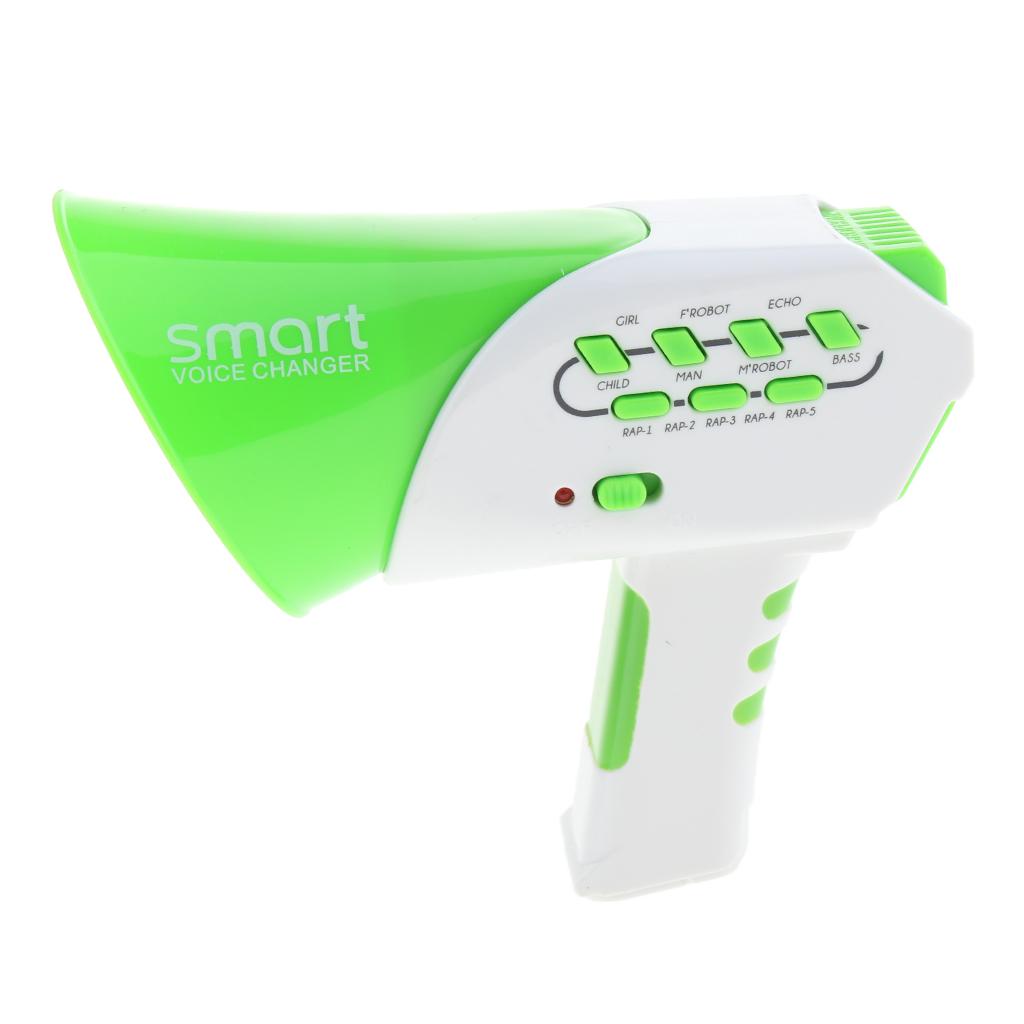Mini Voice Changer Megaphone Speaker for Kids Prank Toy Party Favor Green