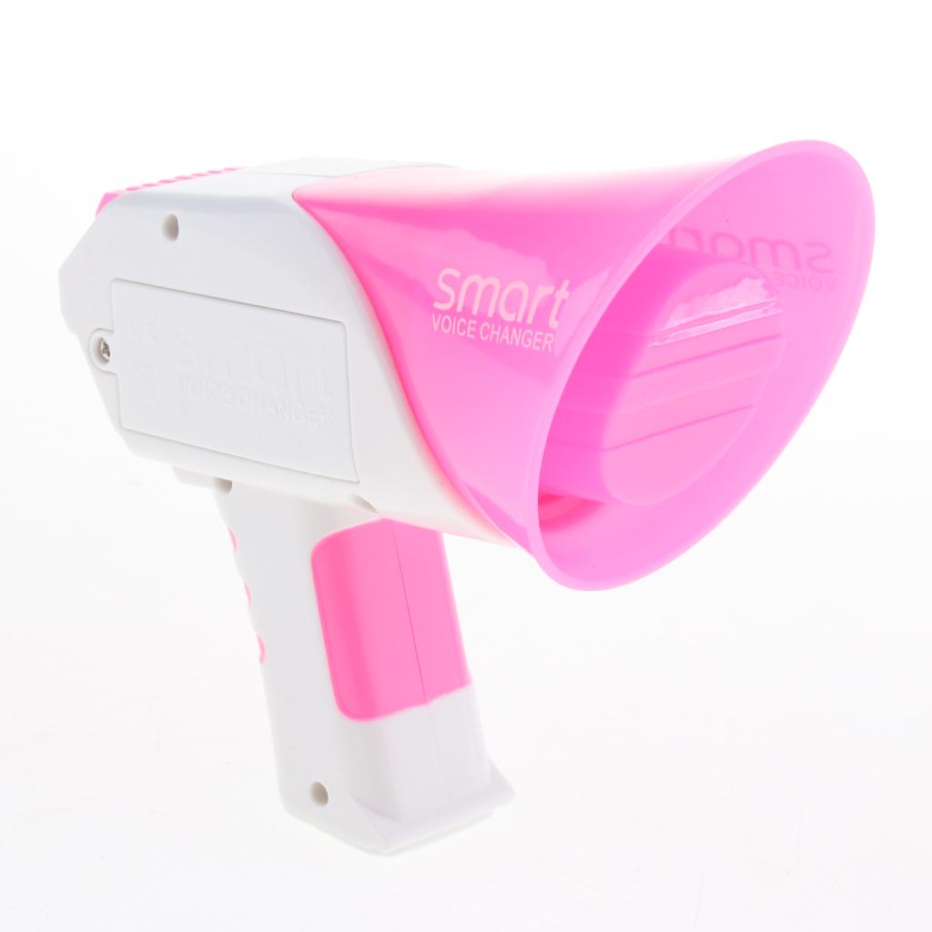 Mini Voice Changer Megaphone Speaker for Kids Prank Toy Party Favor Pink