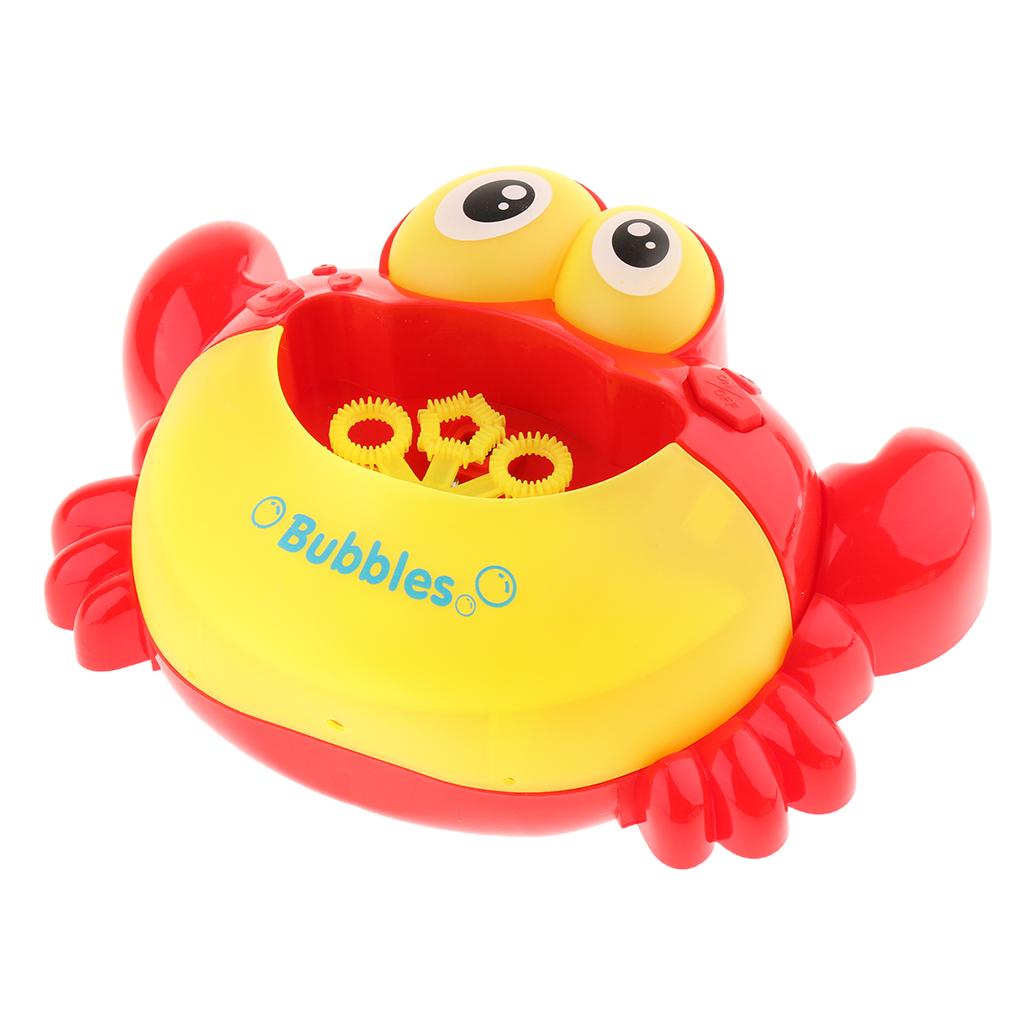 Kids Outdoor Automatic Crab Bubble Machine Maker Park Children Toy