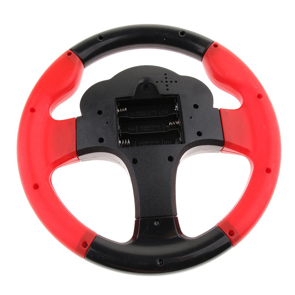 Turn and Learn Litter Driver Kids Driving Simulation Steering Wheel Toy - with Light and Music, Various Driving Sounds