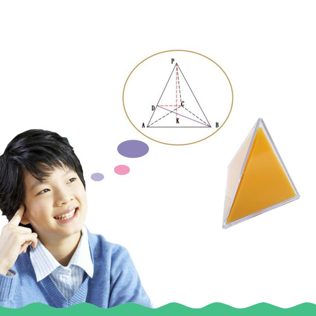 8Pcs Multi-Color Detachable Geometric Solids Kids Early Math Educational Toy