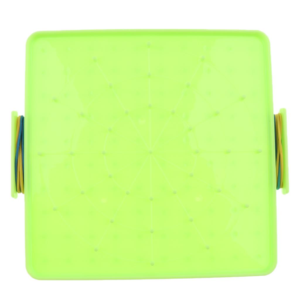Plastic Nail Plate Boards Puzzle Game Mathematics Nailboard For Kids Math Geometry Educational Toy Gifts