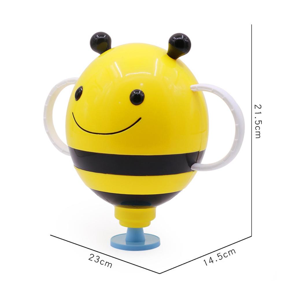 Baby Bath Toys Cartoon Bee Shaped Water Pump Bathtub Toys Bathtime Fun Toys