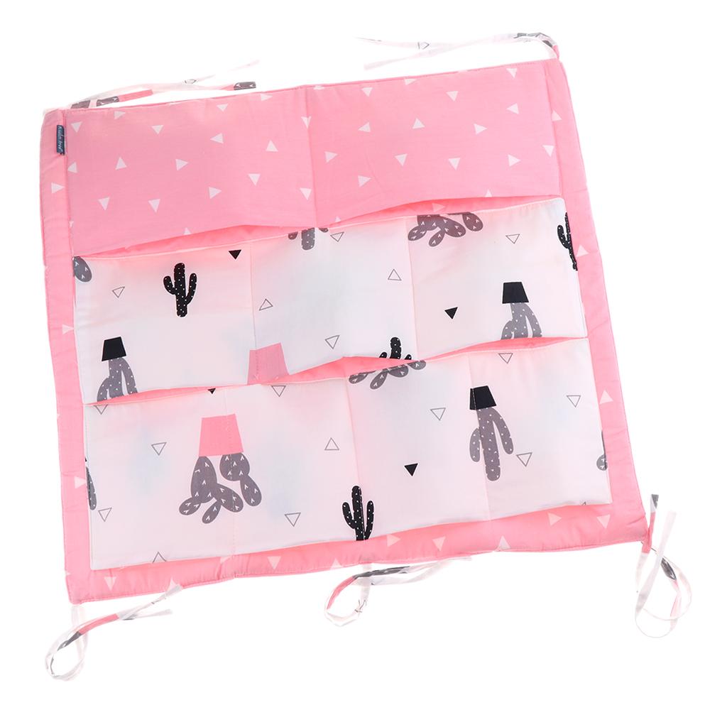 Baby Cot Bed Crib Nursery Hanging Storage Organizer Bag Swan