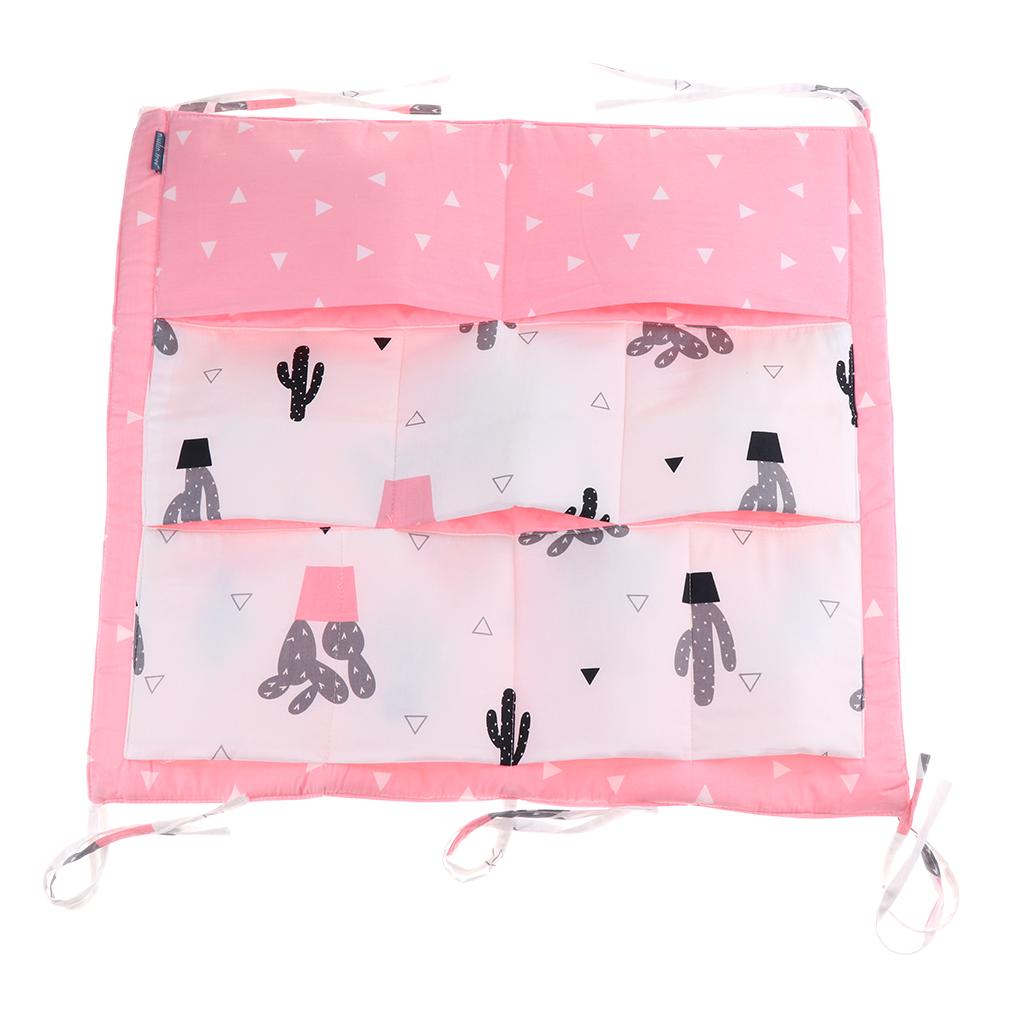 Baby Cot Bed Crib Nursery Hanging Storage Organizer Bag Swan