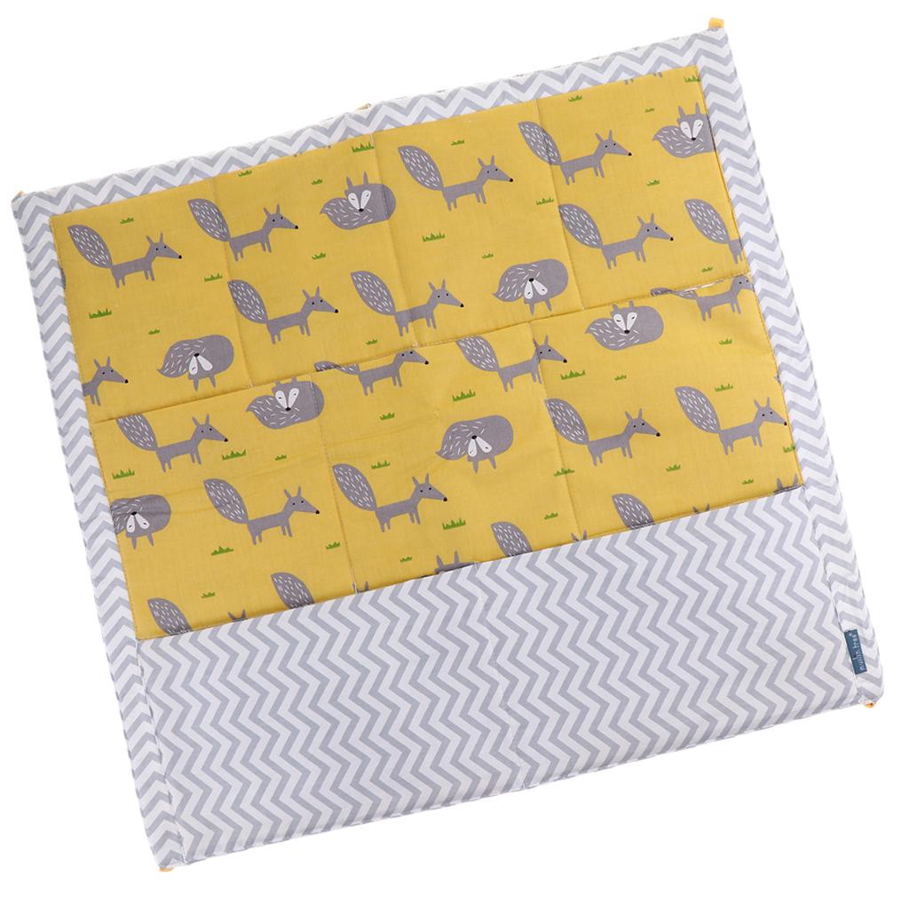 Baby Cot Bed Crib Nursery Hanging Storage Organizer Bag Fox