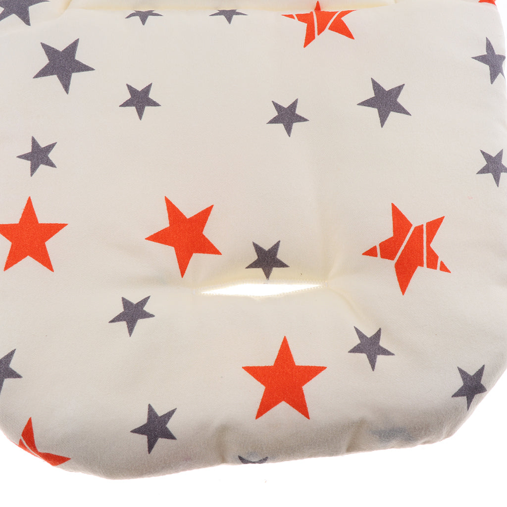 Baby Stroller High Chair Seat Cushion Liner Mat Pad Cover Protector  Star