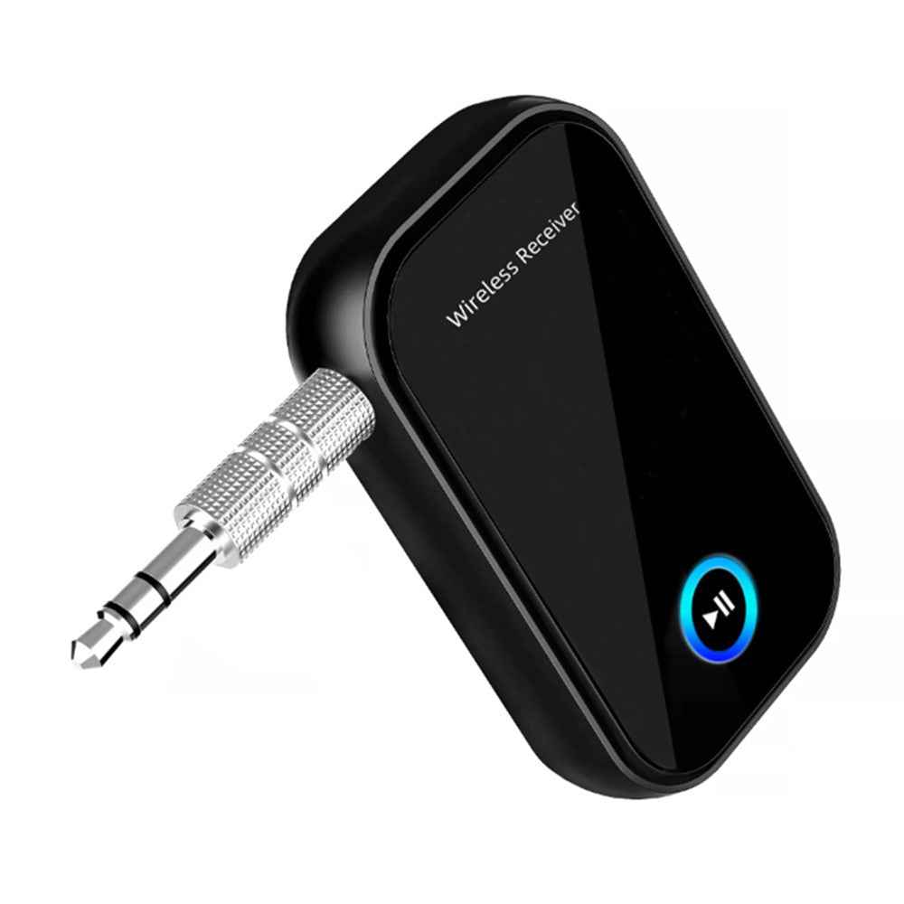 BT15 AUX Car Bluetooth-compatible 5.0 Audio Receiver Noise Reduction Bluetooth-compatible Call Adapter