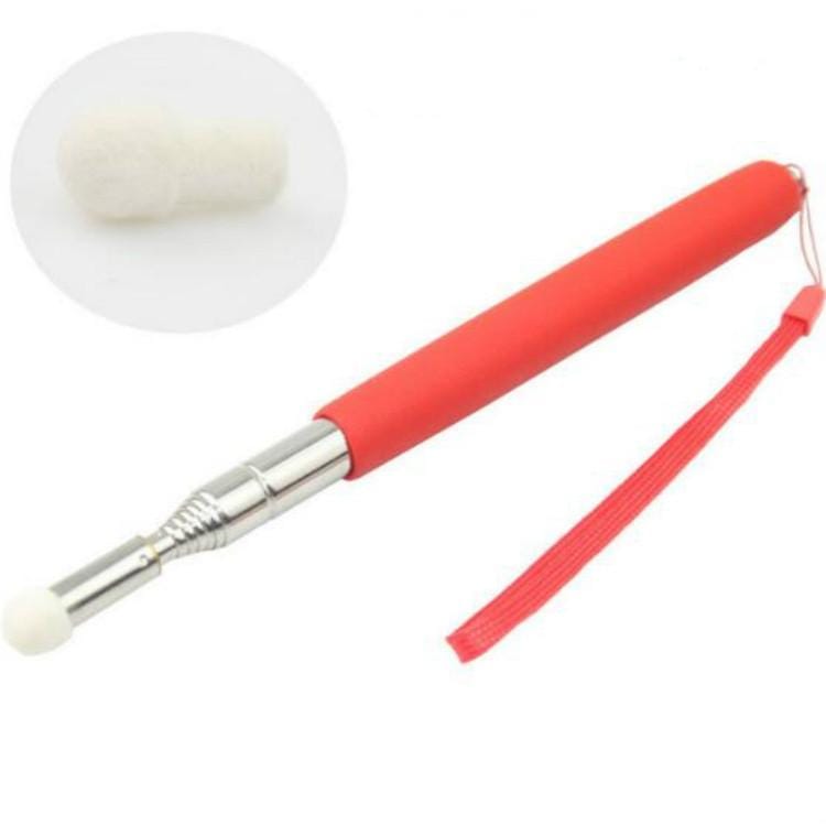 F12 Stainless Steel Electronic Whiteboard Teaching Touch Pointer Pen with 12mm Mushroom Head (Orange)