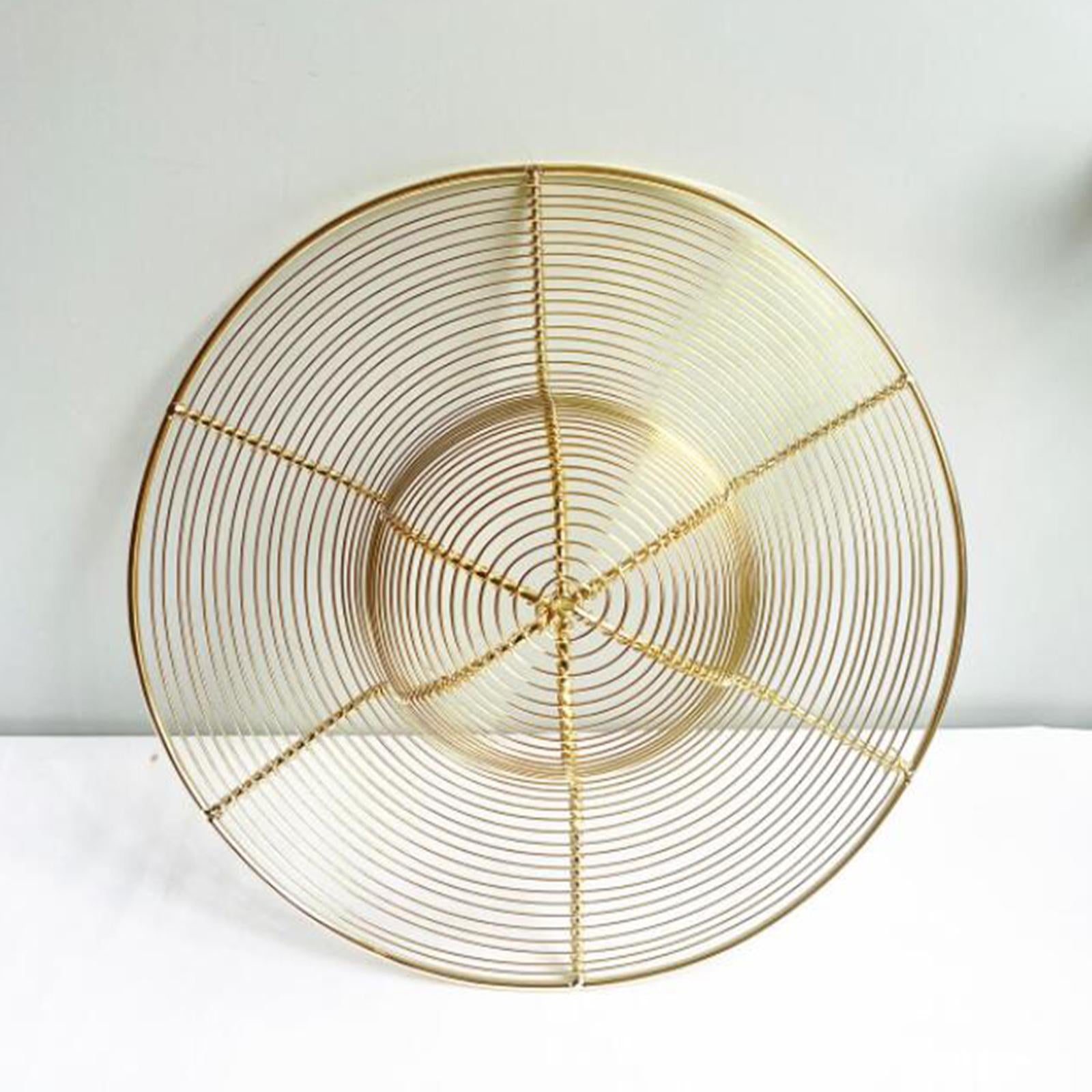 Metal Hat Rack Stable Gold Modern Display Stand Bracket for Fedoras Small