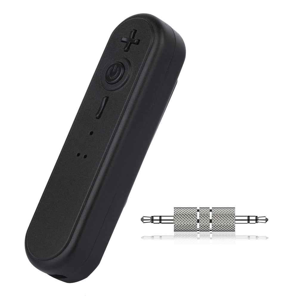Wireless Bluetooth-compatible 4.2 Audio Adapter 3.5mm with Clip Design for Car Stereo Audio System Headphone Speaker Earbuds
