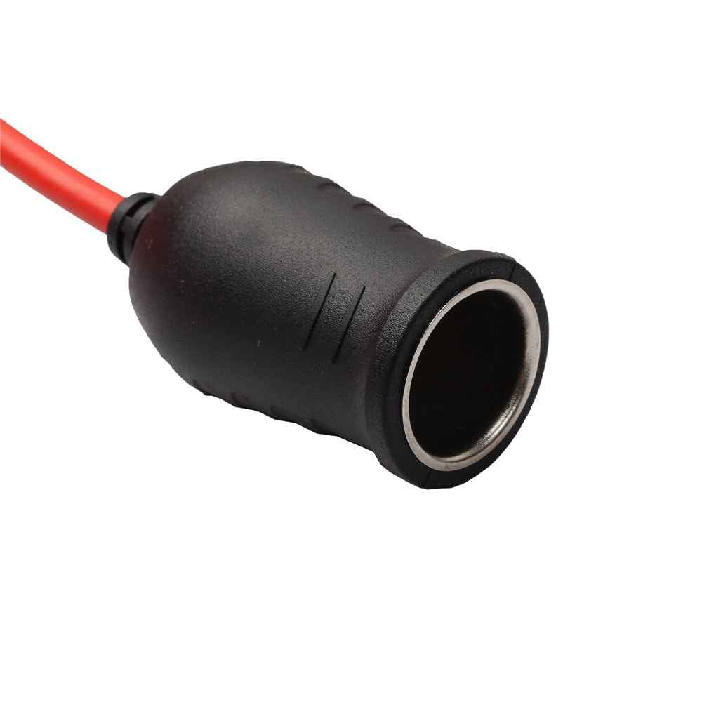 3.6M Heavy Duty Universal 12V/24V Cigarette Lighter Plug Male to Female Extension Cable with Socket 10A Fused