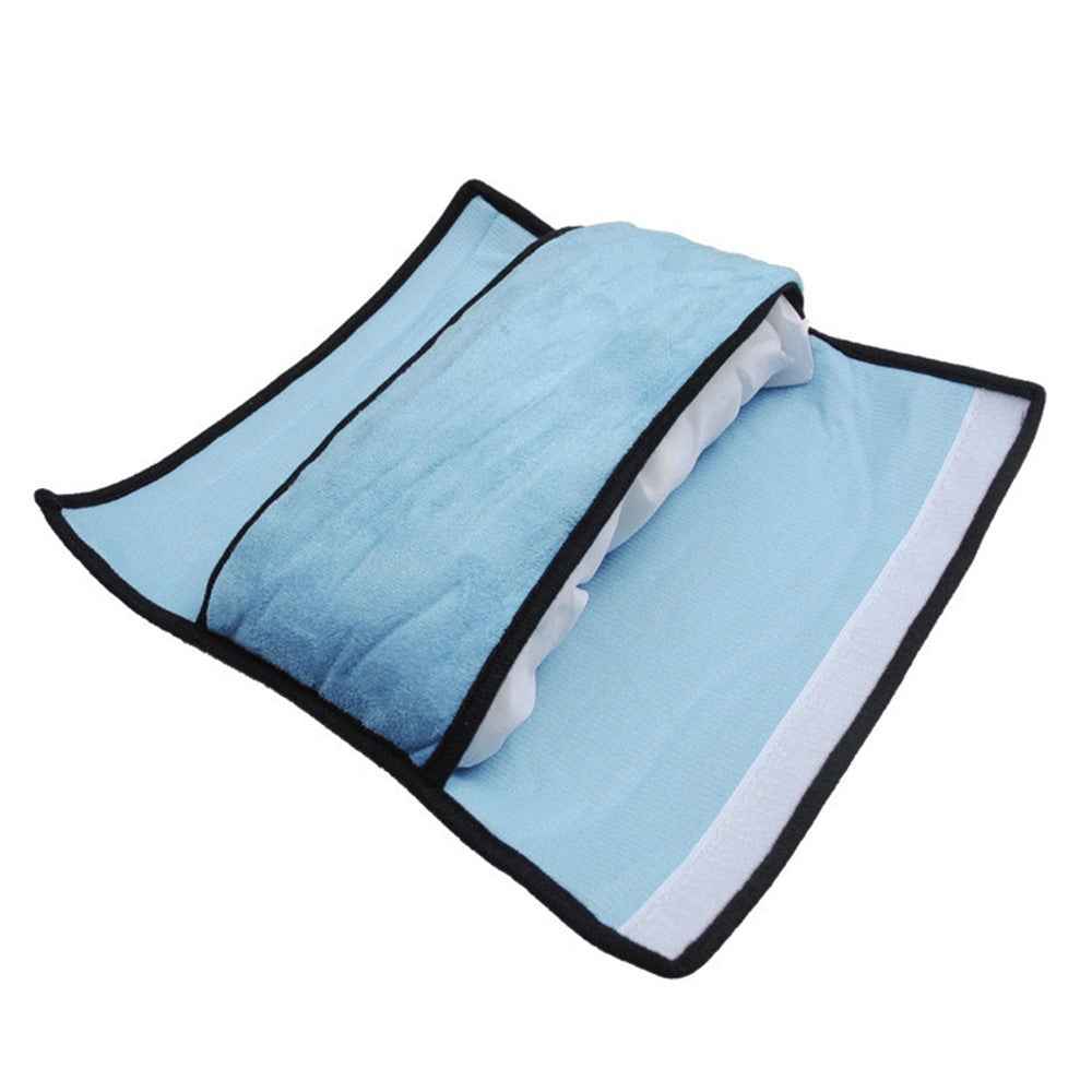 Comfortable Suede Shoulder Pad Car Seat Belt Cushion for Kids Children - Blue