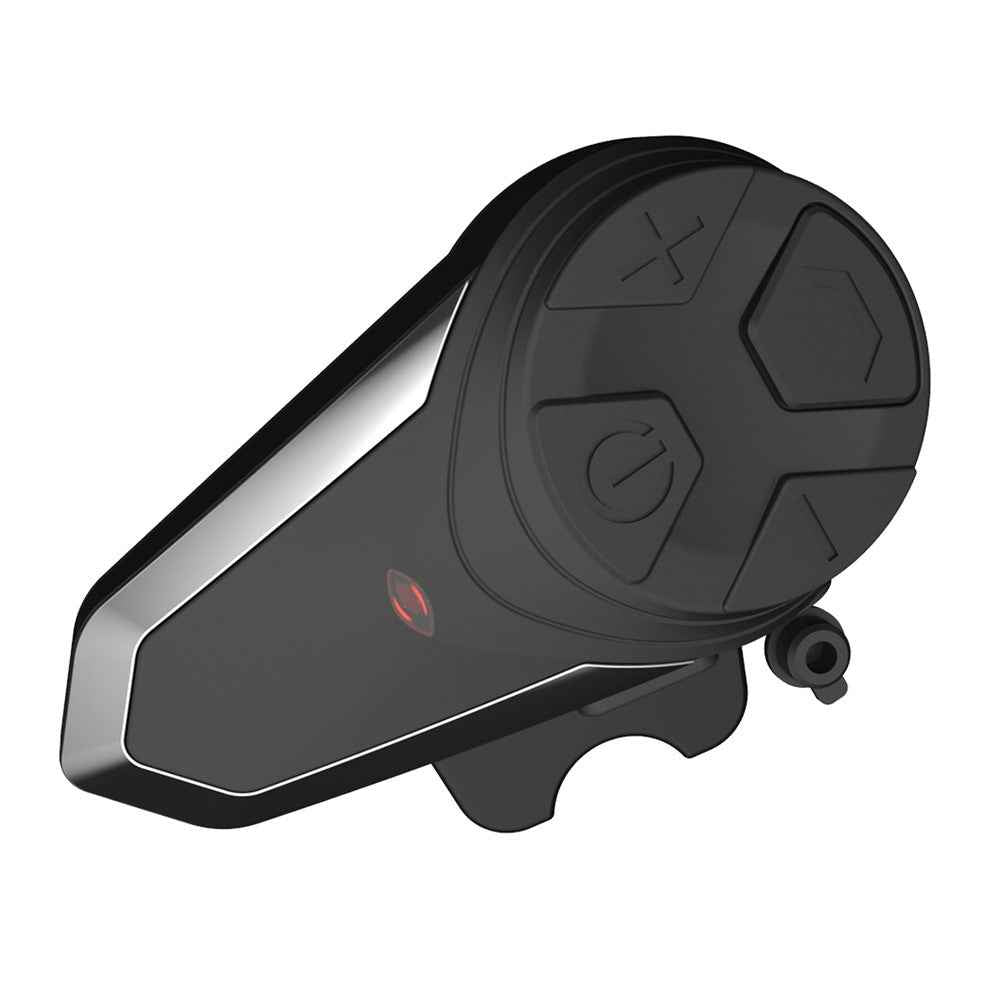 BT-S3 Waterproof IPX6 Motorcycle Helmet Bluetooth-compatible Headphone 1000m Interphone Hands-free Call Headset with FM Function