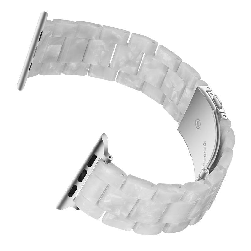 22mm Breathable Resin Watch Band Strap for Huawei Watch GT/Watch 2 Pro/Samsung Gear S3 Frontier/Gear S3 Classic - White