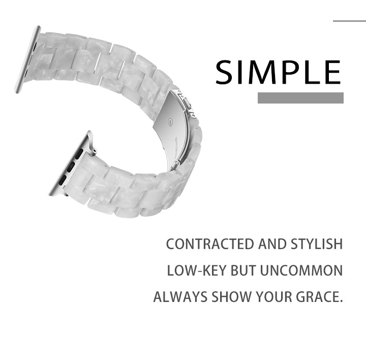 22mm Breathable Resin Watch Band Strap for Huawei Watch GT/Watch 2 Pro/Samsung Gear S3 Frontier/Gear S3 Classic - White
