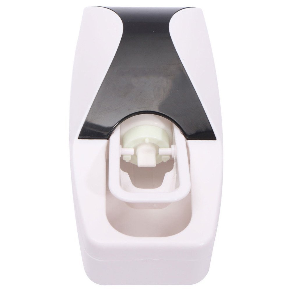 Practical Automatic Toothpaste Squeezer Toothbrush Holder Set with Sticker