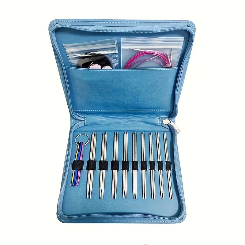 Interchangeable Knitting Needle Set for Weaving Project DIY Craft