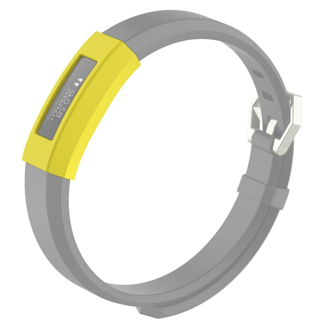 For Fitbit Alta / Alta HR / ACE Full Coverage Silicone Watch Case (Yellow)