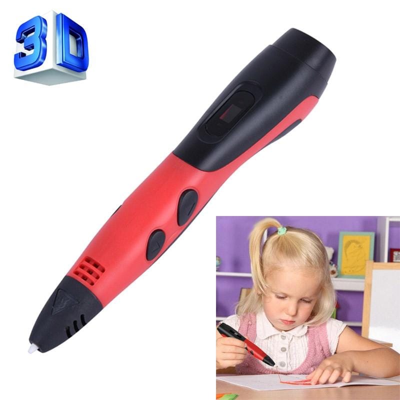 Gen 6th ABS / PLA Filament Kids DIY Drawing 3D Printing Pen with LCD Display (Style2)