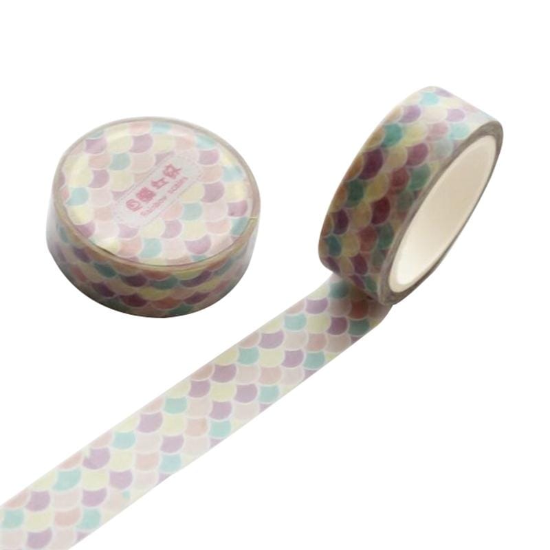 2 PCS 1.5cm Wide Cartoon DIY Scrapbooking Sticker Label Masking Tape (Style4)