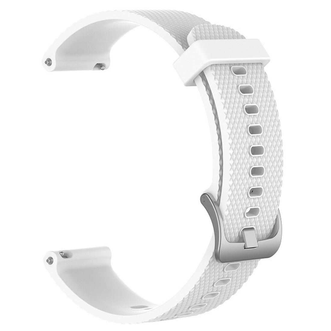 Smart Watch Silicone Wrist Strap Watchband for POLAR Vantage M 22mm (White)