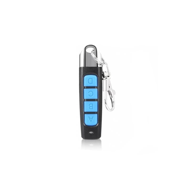 433MHz Copy Type Universal Wireless Garage Door Key 4 Buttons Copy Remote Control Transmitter (Blue)