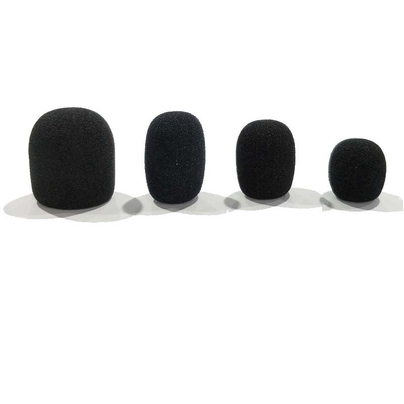 Mini Microphone Windscreens Mic Foam Covers for Lapel - D Type