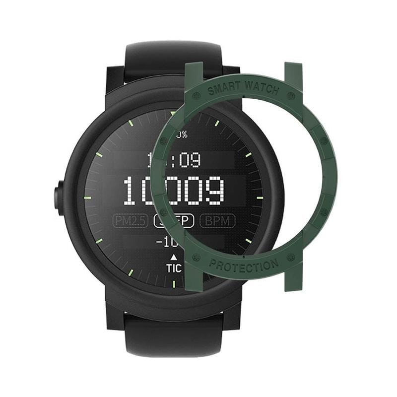 For Tic Watch E PC Protective Case (Army Green)