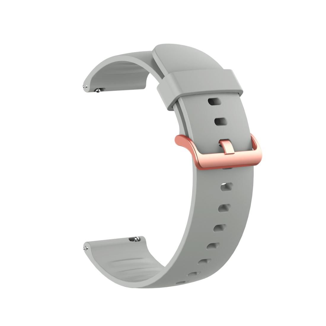 22MM For Xiaomi Watch Color Smart Sports Color Silicone Replacement Strap (Gary)