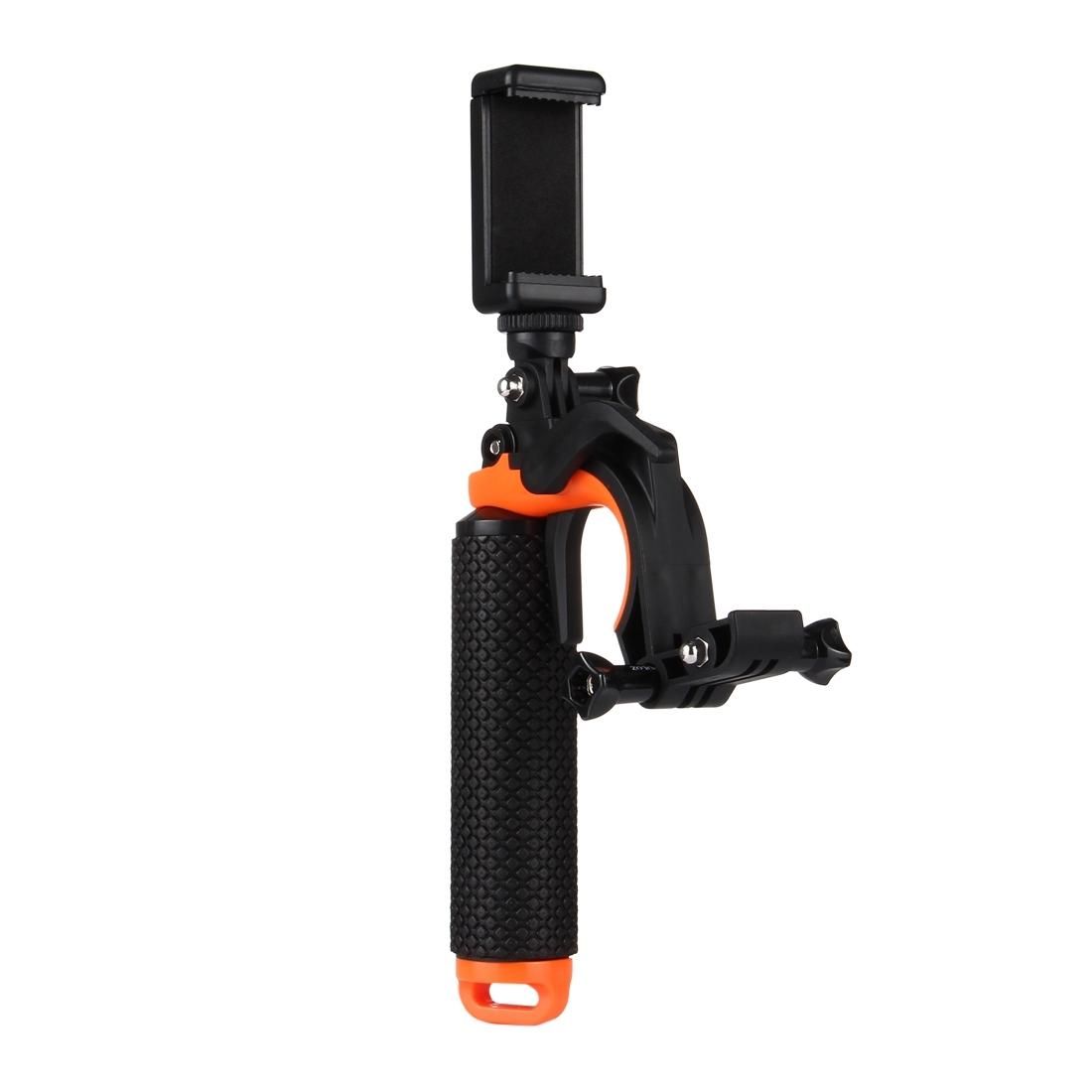 PULUZ 3 in 1 Pistol Trigger Set  with Adjustable Anti-lost Strap & Screw & Tripod Adapter for iPhone, Galaxy, Sony, and other Smartphones, GoPro