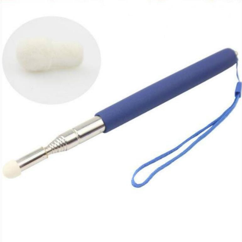 F12 Stainless Steel Electronic Whiteboard Teaching Touch Pointer Pen with 12mm Mushroom Head (Blue)