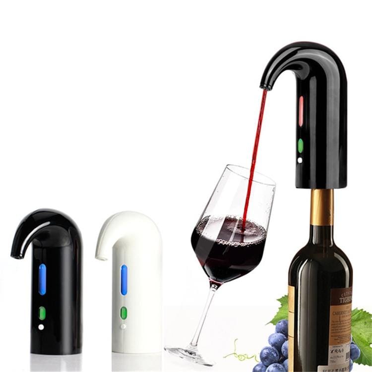 Red Wine USB Rechargeable Quick Decanter Intelligent Wine Decanter, Color:White