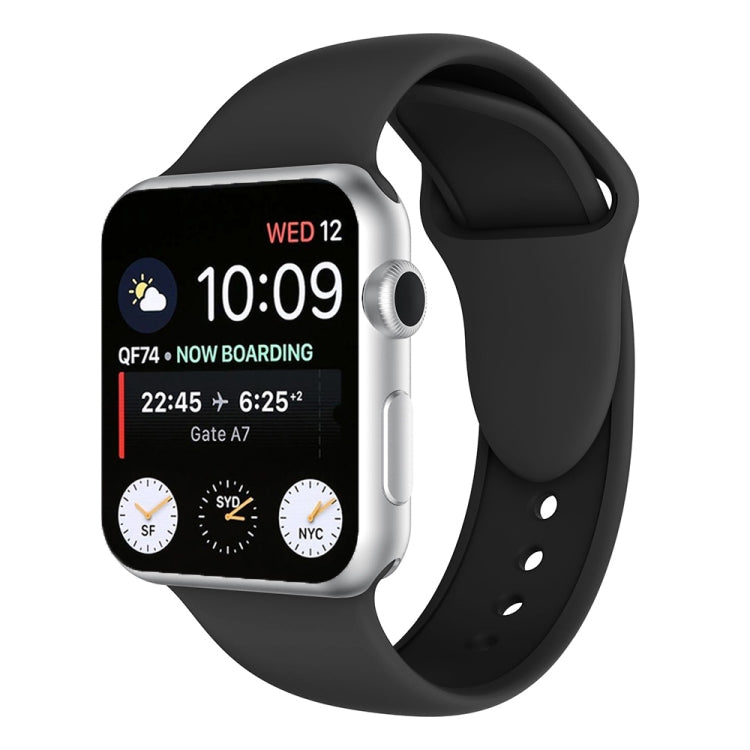 Double Rivets Silicone Watch Band for Apple Watch Series 3 & 2 & 1 38mm