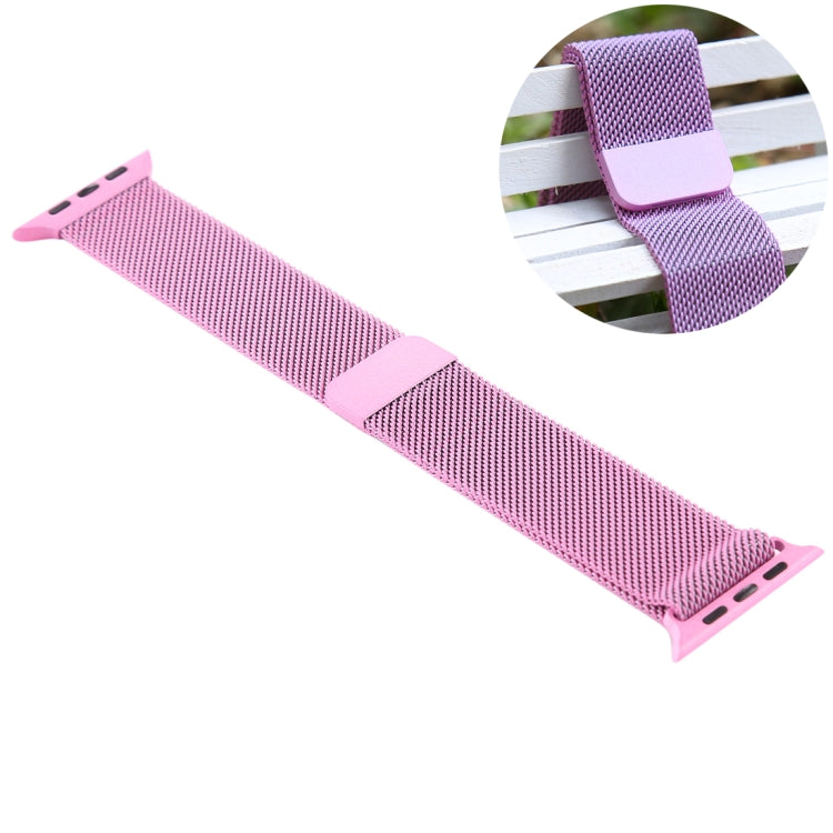 For Apple Watch Ultra 49mm / Series 8&7 45mm / SE 2&6&SE&5&4 44mm / 3&2&1 42mm Color-changing Magnetic Nylon Watch Band