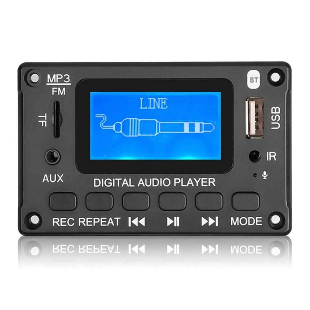 JQ D116BT 12V Car Audio Bluetooth-compatible MP3 Music Player Amplifier Auto AUX FM Radio Module - With A Remote