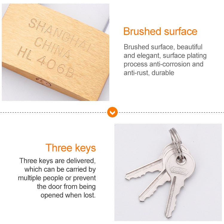 Copper Padlock Small Lock, Style: Short Lock Beam, 25mm Open