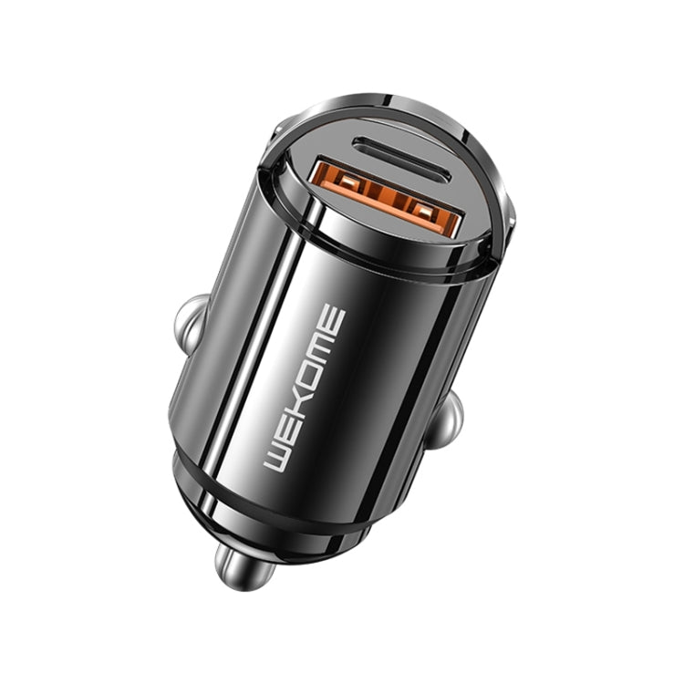 WK WP-C38 Mini PD20W USB + Type-C Car Charger