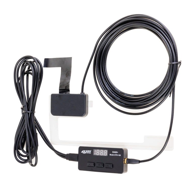 Car DAB+ Digital Broadcasting Receiver Box with FM Forwarding