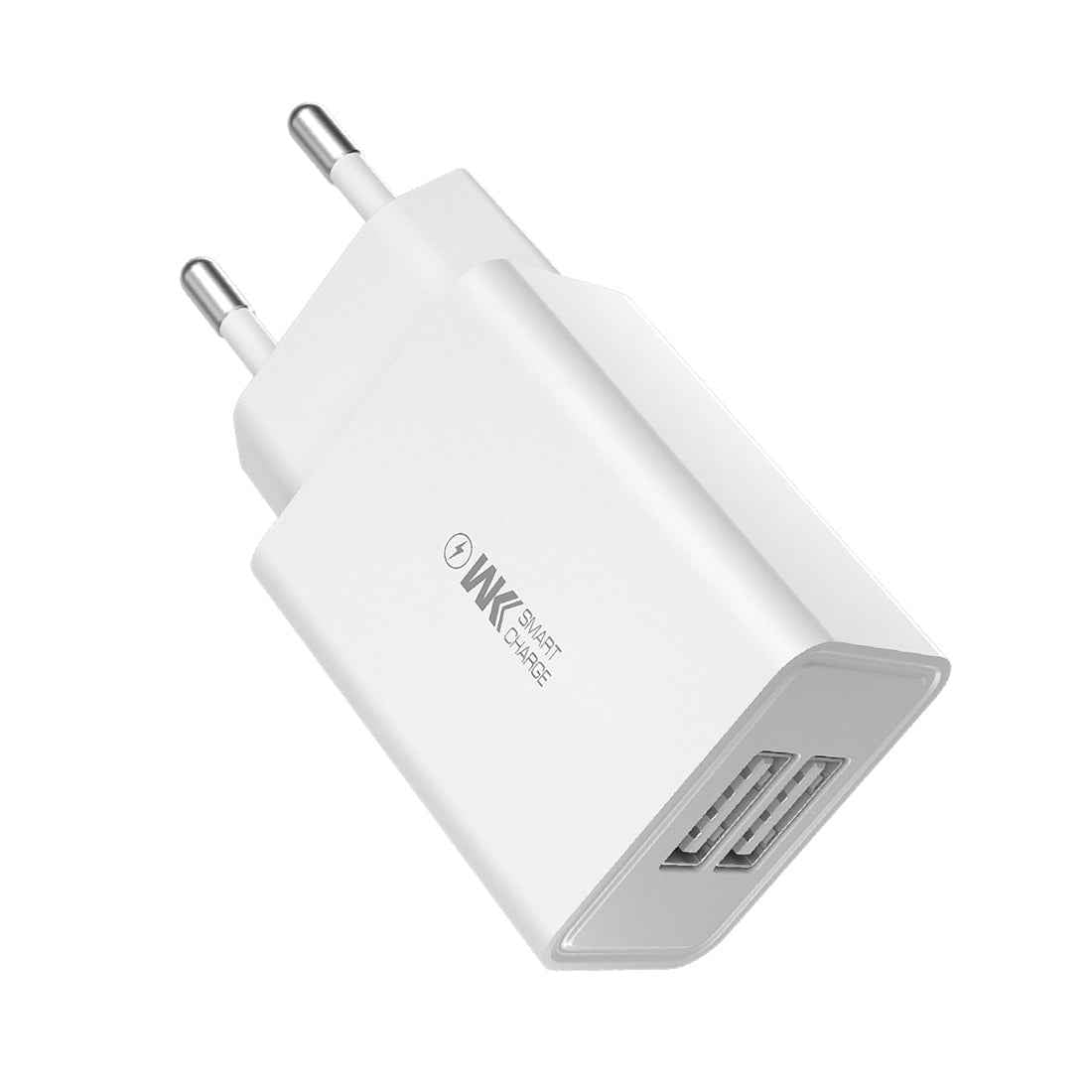 Uniqbuy For WK WP-U56 2A Dual USB Fast Charging Travel Charger Power Adapter, EU Plug